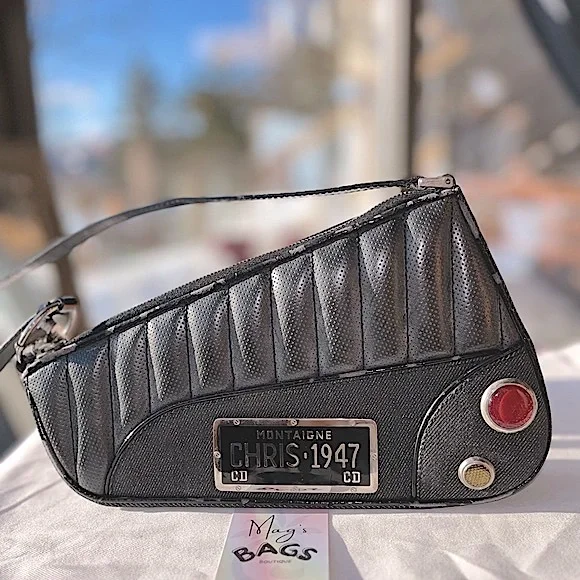 Dior | Bags | Dior Cadillac Saddle 947 Denim Shoulder Bag
